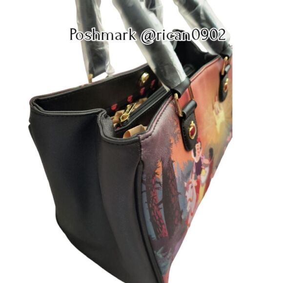 Loungefly Disney Snow White 80th Anniversary Handbag - Picture 5 of 11